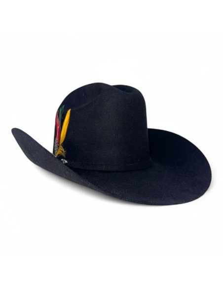 Texana Lana Fina Pelo de Castor color Negro Durango