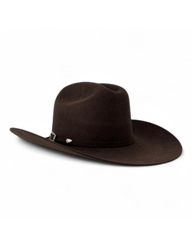 Texana Lana Fina Pelo de Conejo color Chocolate