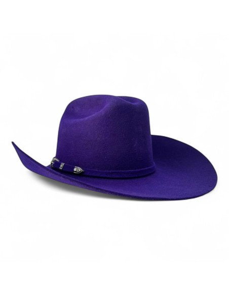 Texana Fina Lana Boliviana color Morado Bonanza