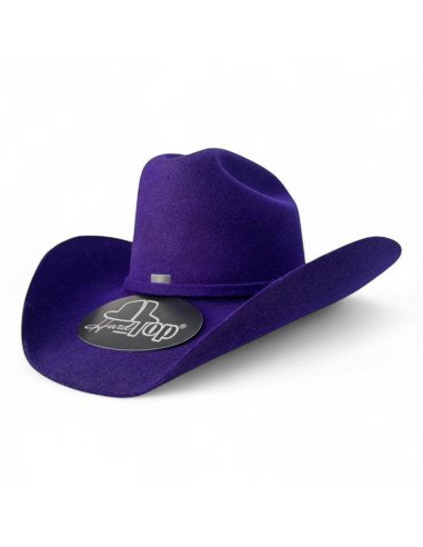 Texana Fina Lana Boliviana color Morado Bonanza