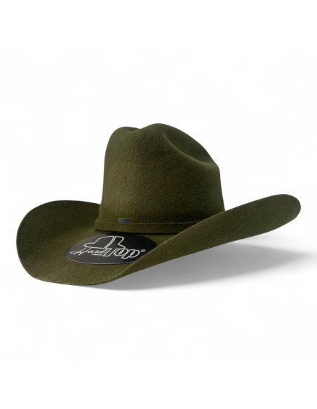 Texana Fina Lana Boliviana color Verde Militar Bonanza