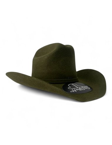 Texana Fina Lana Boliviana color Verde Militar Bonanza