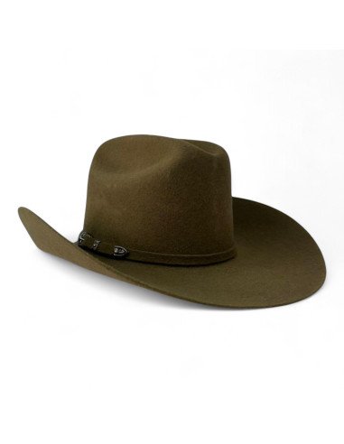 Texana Fina Lana Boliviana color Verde Olivo Bonanza