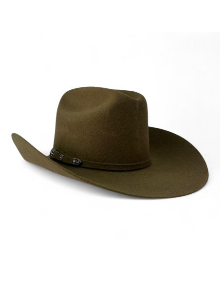 Texana Fina Lana Boliviana color Verde Olivo Bonanza