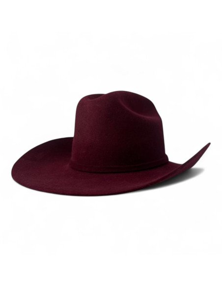 Texana Fina Lana Boliviana color Vino Bonanza