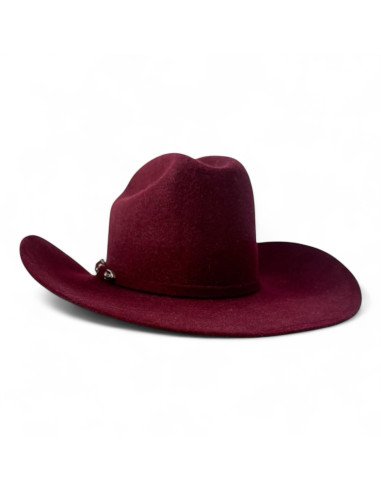 Texana Fina Lana Boliviana color Vino Bonanza