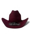 Texana Fina Lana Boliviana color Vino Bonanza