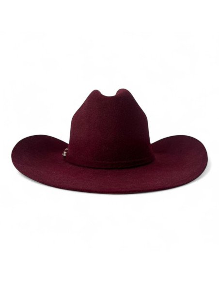 Texana Fina Lana Boliviana color Vino Bonanza