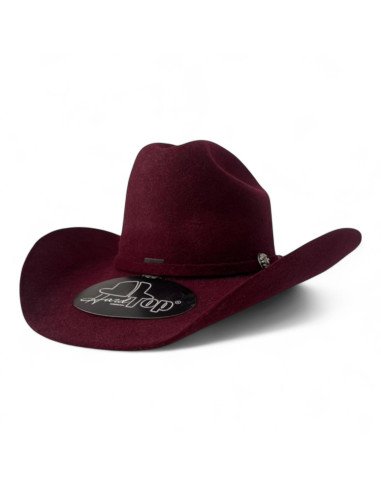 Texana Fina Lana Boliviana color Vino Bonanza