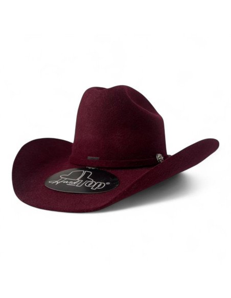 Texana Fina Lana Boliviana color Vino Bonanza