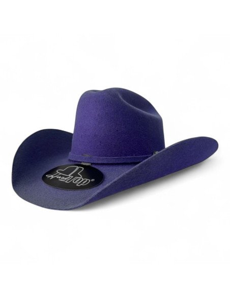 Texana Fina Lana Boliviana color Violeta Bonanza