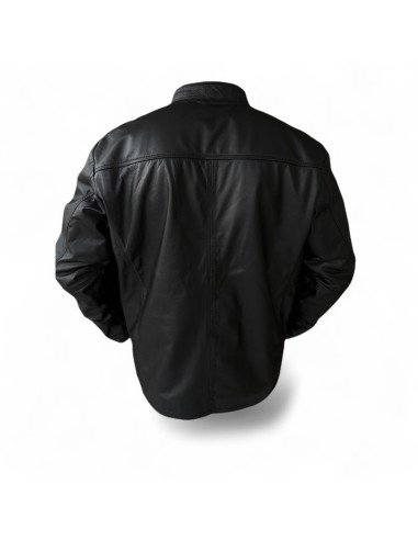 Chamarra modelo Guess Piel de Borrego color Negro