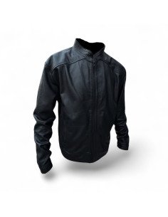 Chamarra modelo Guess Piel de Borrego color Negro 2