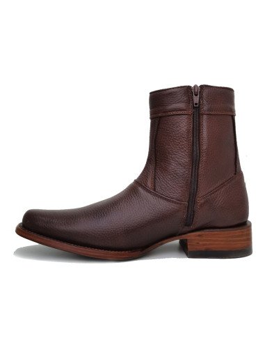 Botin de Caballero Estilo Madero Venado color Café