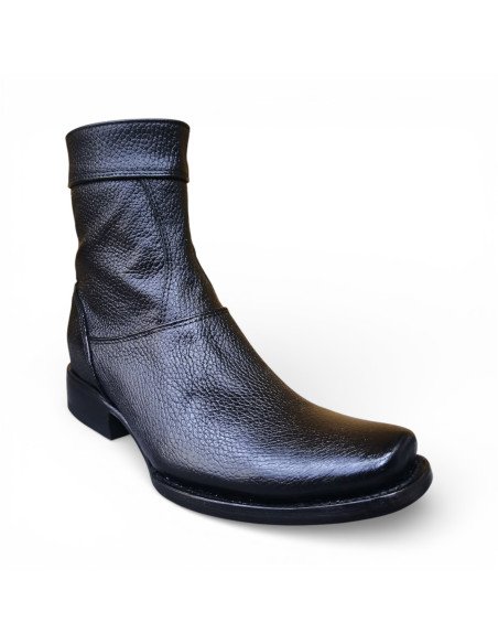 Botin de Caballero Estilo Mateo Horma Dubai Venado color Negro