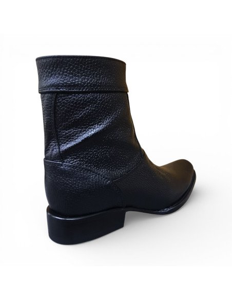 Botin de Caballero Estilo Mateo Horma Dubai Venado color Negro