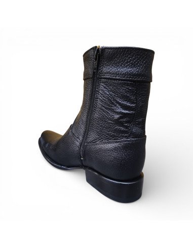 Botin de Caballero Estilo Mateo Horma Dubai Venado color Negro