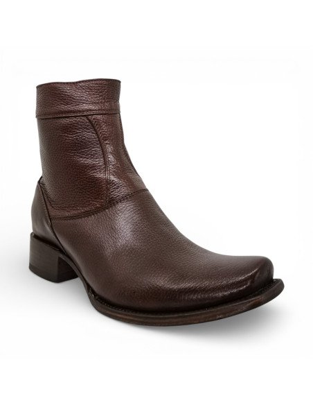 Botin de Caballero Estilo Mateo Horma Dubai Venado color Café