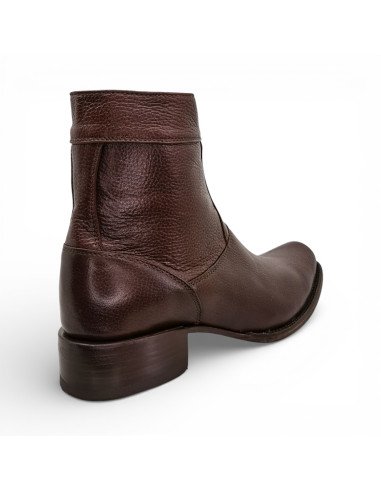 Botin de Caballero Estilo Mateo Horma Dubai Venado color Café