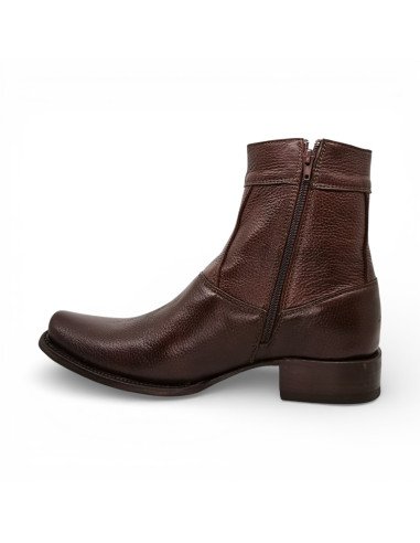 Botin de Caballero Estilo Mateo Horma Dubai Venado color Café