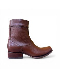 Botin de Caballero Estilo Mateo Horma Dubai Venado color Brandy 2