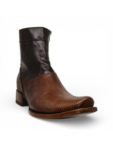 Botin de Caballero Estilo Mateo Horma Dubai Lizard Café