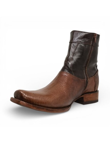 Botin de Caballero Estilo Mateo Horma Dubai Lizard Café
