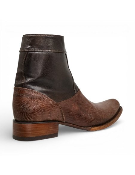 Botin de Caballero Estilo Mateo Horma Dubai Lizard Café