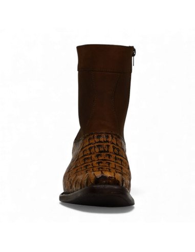 Botin de Caballero Estilo Mateo Horma Holanda Caimán Back Mangle