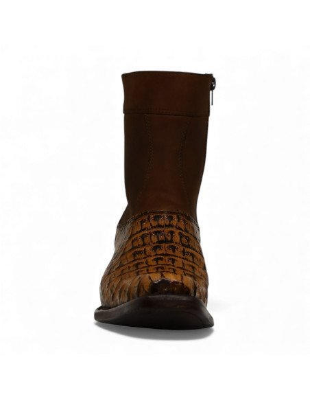 Botin de Caballero Estilo Mateo Horma Holanda Caimán Back Mangle