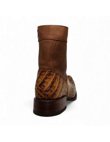 Botin de Caballero Estilo Mateo Horma Holanda Caimán Back Mangle