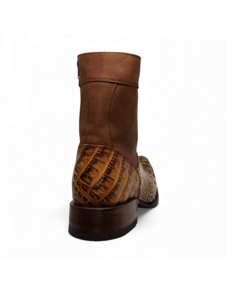 Botin de Caballero Estilo Mateo Horma Holanda Caimán Back Mangle