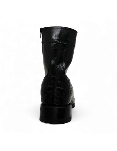 Botin de Caballero Estilo Mateo Horma Holanda Caimán Back Negro