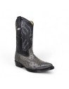 Bota vaquera Oval Avestruz Oxford