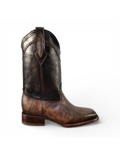 Bota Vaquera de Caballero Horma Bulldog Carunga Sombra 2