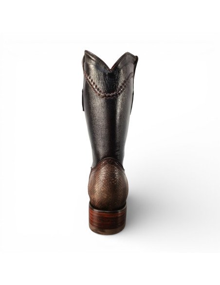 Bota Vaquera de Caballero Horma Bulldog Carunga Sombra