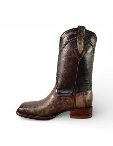 Bota Vaquera de Caballero Horma Bulldog Carunga Sombra