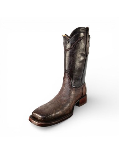 Bota Vaquera de Caballero Horma Bulldog Carunga Sombra