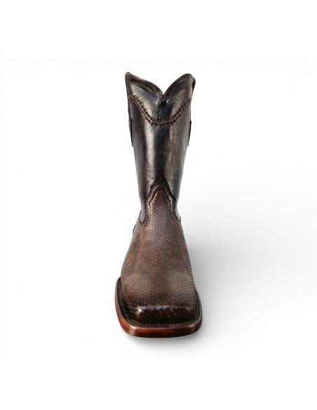 Bota Vaquera de Caballero Horma Bulldog Carunga Sombra