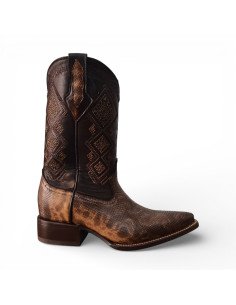 Bota Vaquera de Caballero Horma Lager Carunga Sombra 2