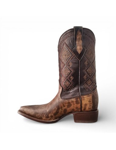 Bota Vaquera de Caballero Horma Lager Carunga Sombra