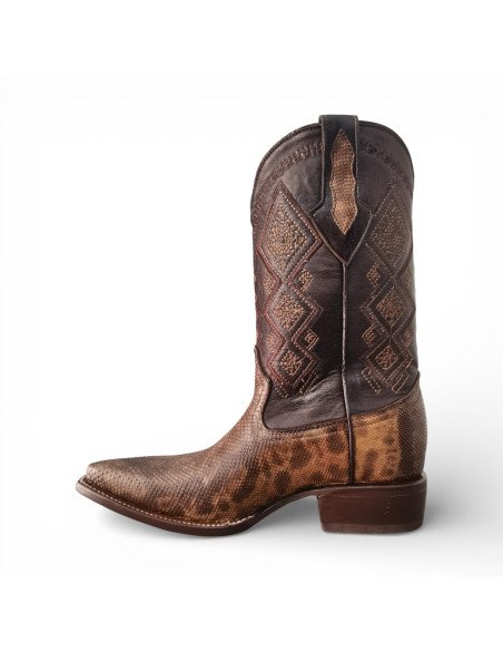 Bota Vaquera de Caballero Horma Lager Carunga Sombra