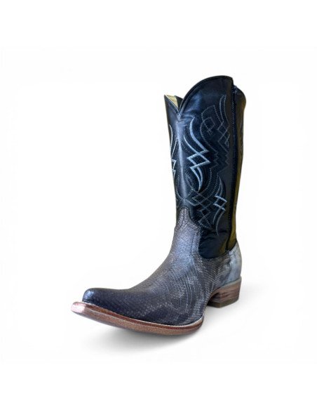 Bota Vaquera de Caballero Horma Chihuahua Carunga Natural