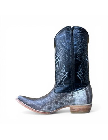 Bota Vaquera de Caballero Horma Chihuahua Carunga Natural
