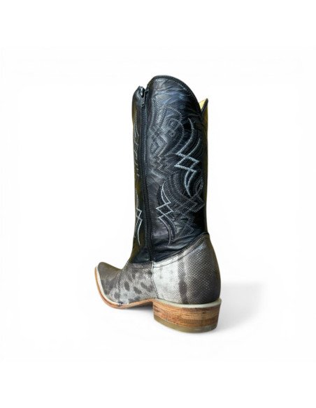 Bota Vaquera de Caballero Horma Chihuahua Carunga Natural
