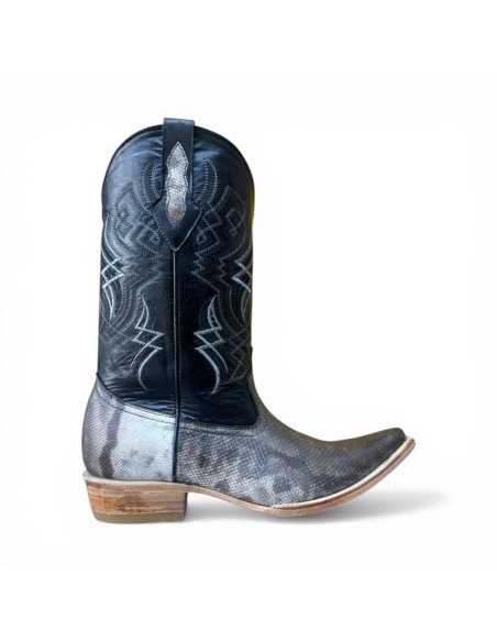Bota Vaquera de Caballero Horma Chihuahua Carunga Natural