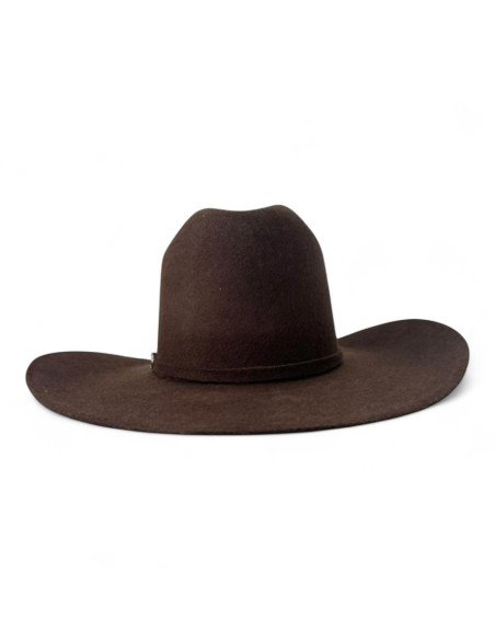 Texana Lana Fina Pelo de Conejo color Chocolate Minik