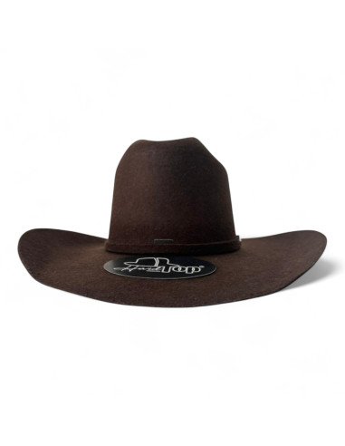 Texana Lana Fina Pelo de Conejo color Chocolate Minik