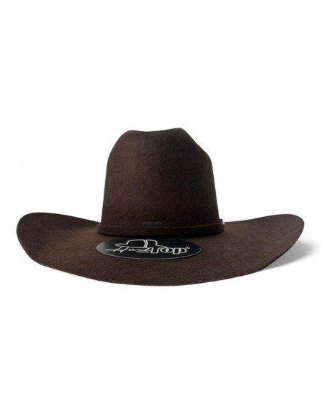 Texana Lana Fina Pelo de Conejo color Chocolate Minik