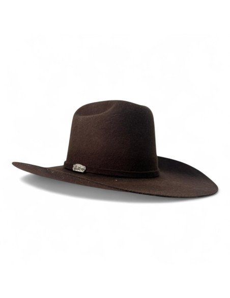 Texana Lana Fina Pelo de Conejo color Chocolate Minik